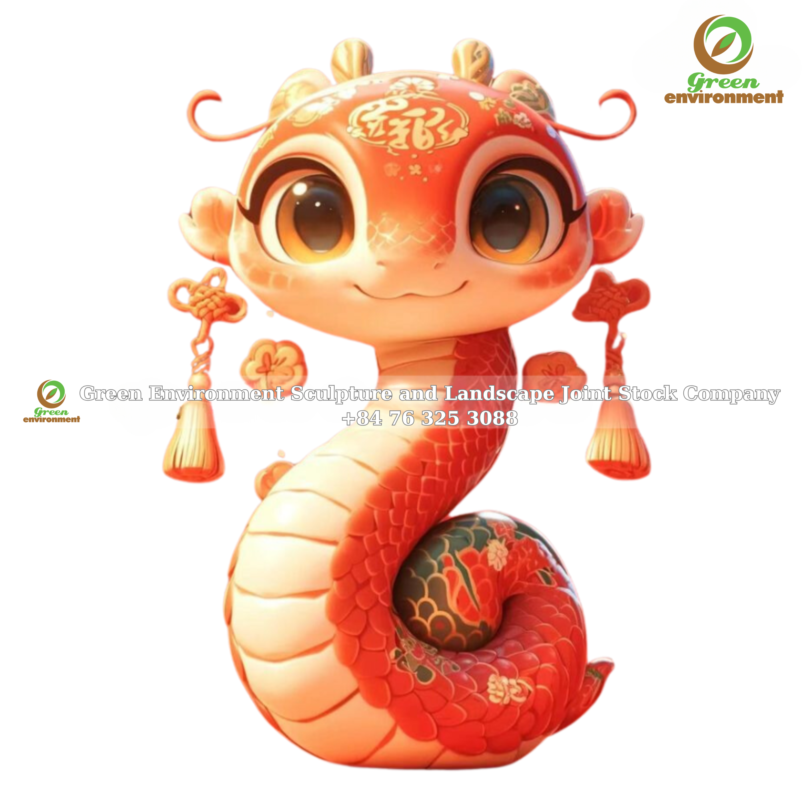 Beautiful and high-quality 2025 Tet mascot models