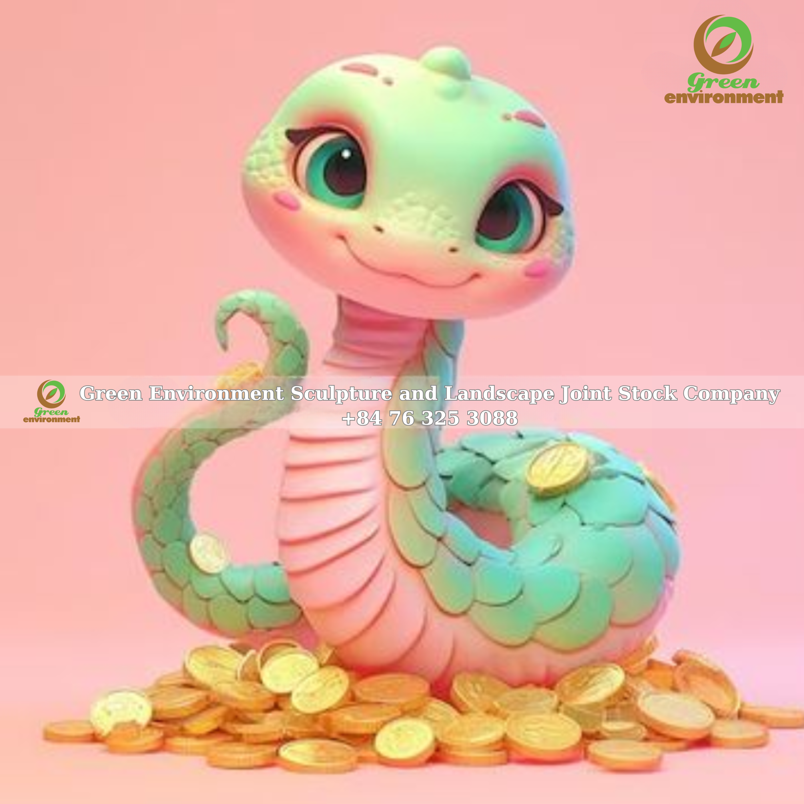Beautiful and high-quality 2025 Tet mascot models