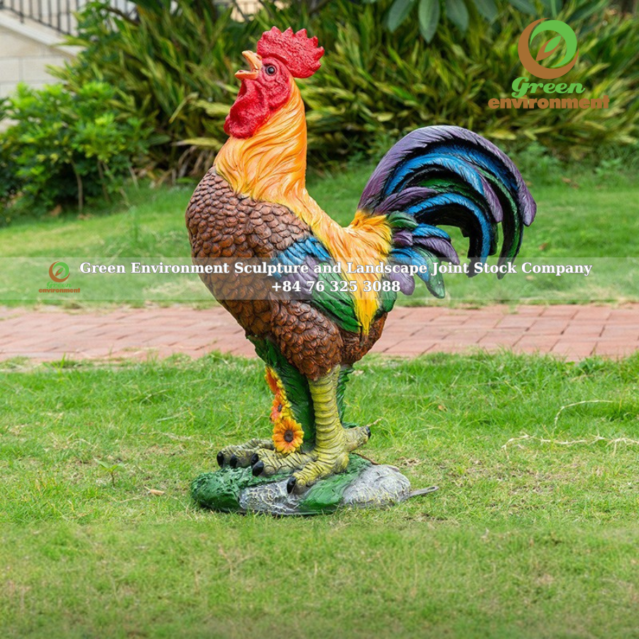 CHICKEN STATUE