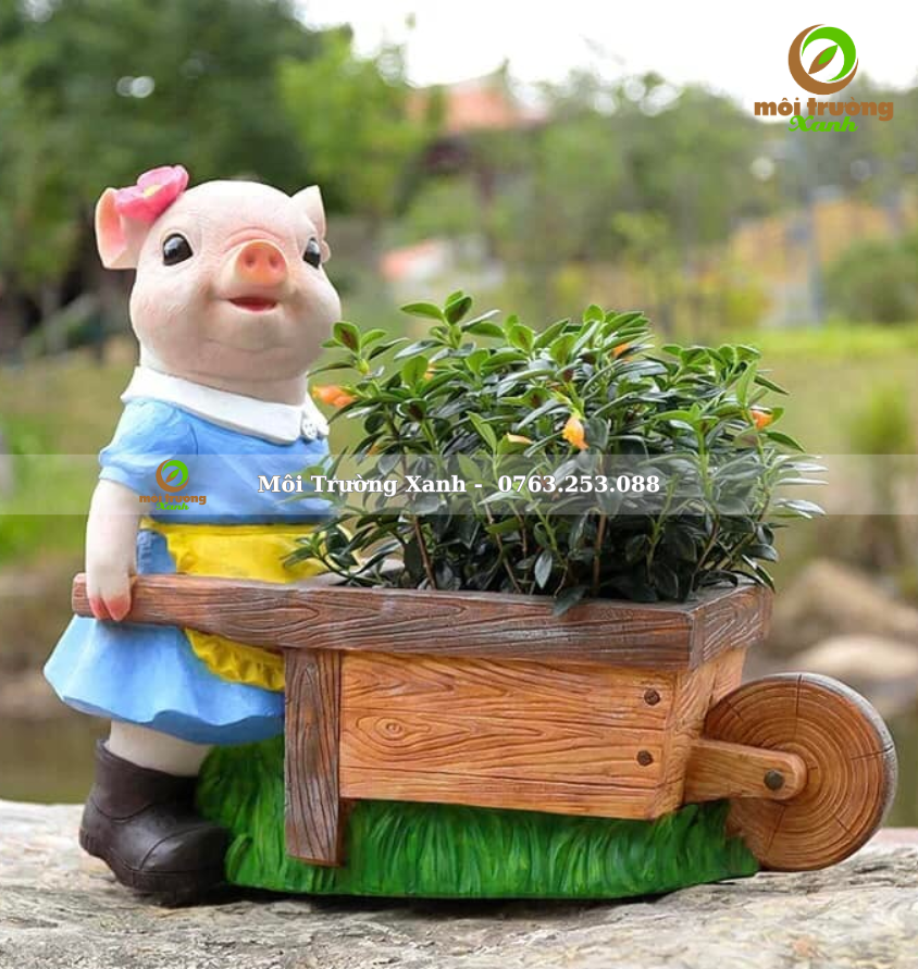 Tượng heo lái xe - 0763253088