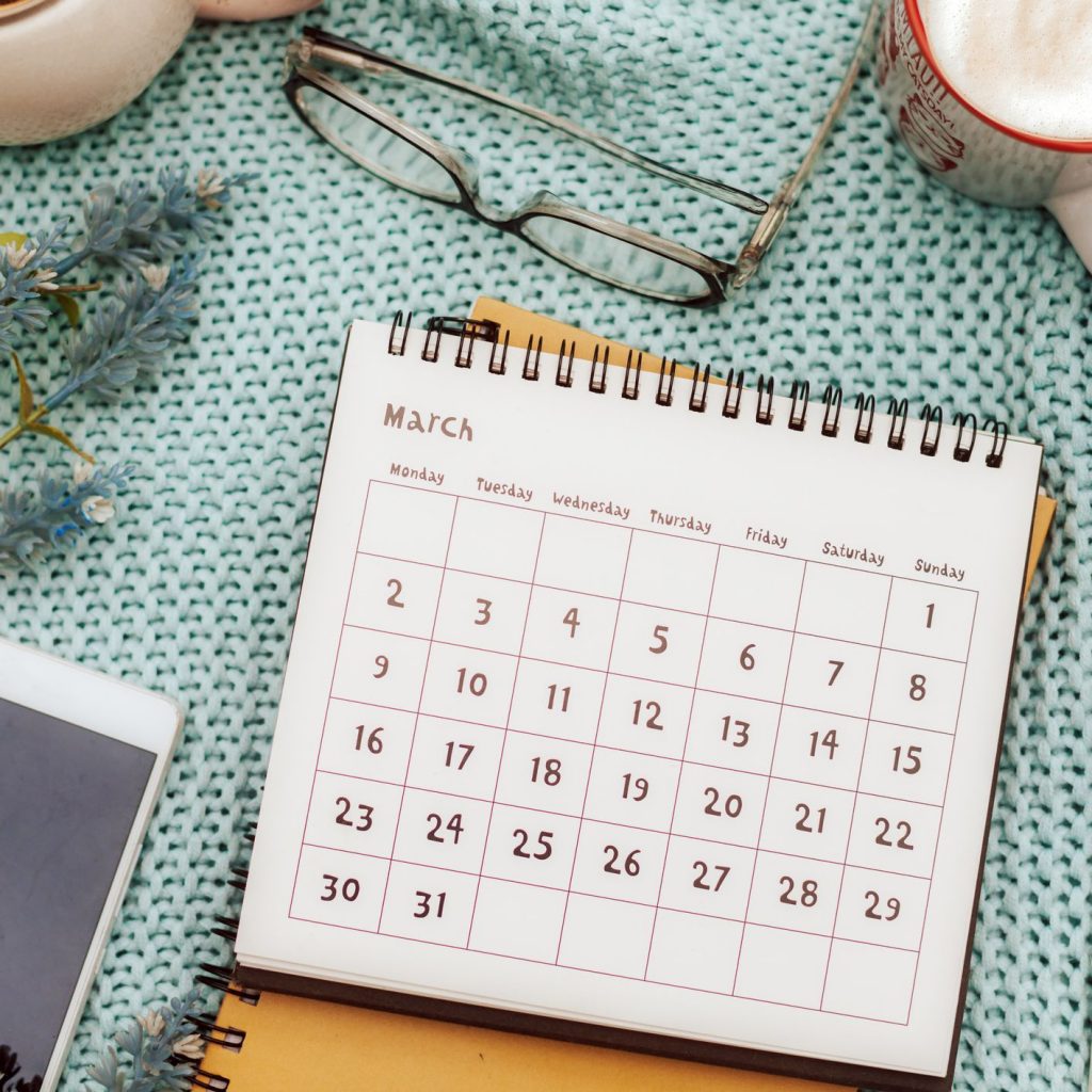 chú ý đến ngày trồng cây