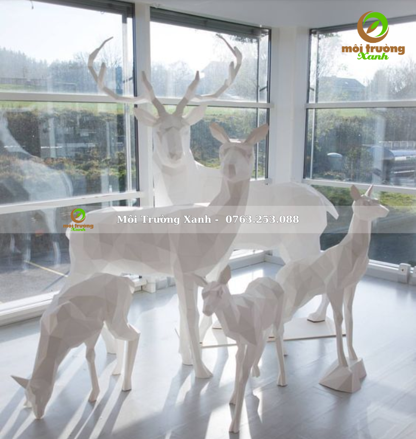Tượng nai nghệ thuật 0763253088