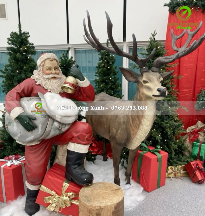 MÔ HÌNH NOEL - TƯỢNG NOEL 0763253088