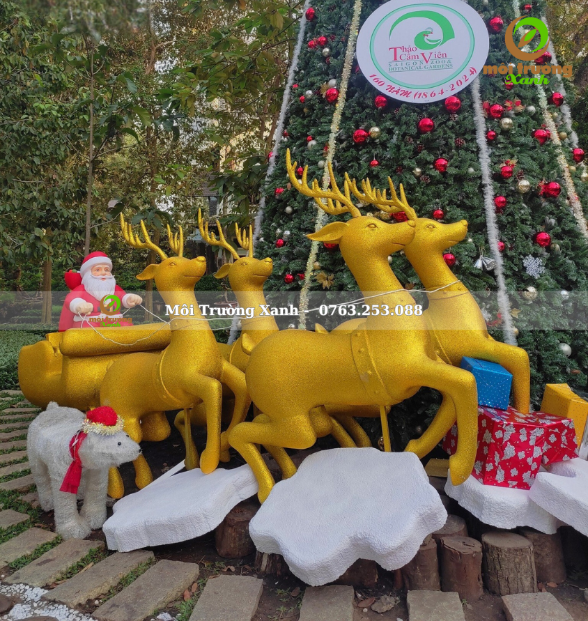 MÔ HÌNH NOEL - TƯỢNG NOEL 0763253088