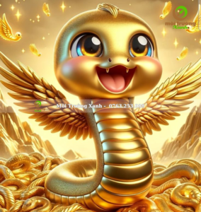 Mô hình linh vật tết Ất Tỵ 2025