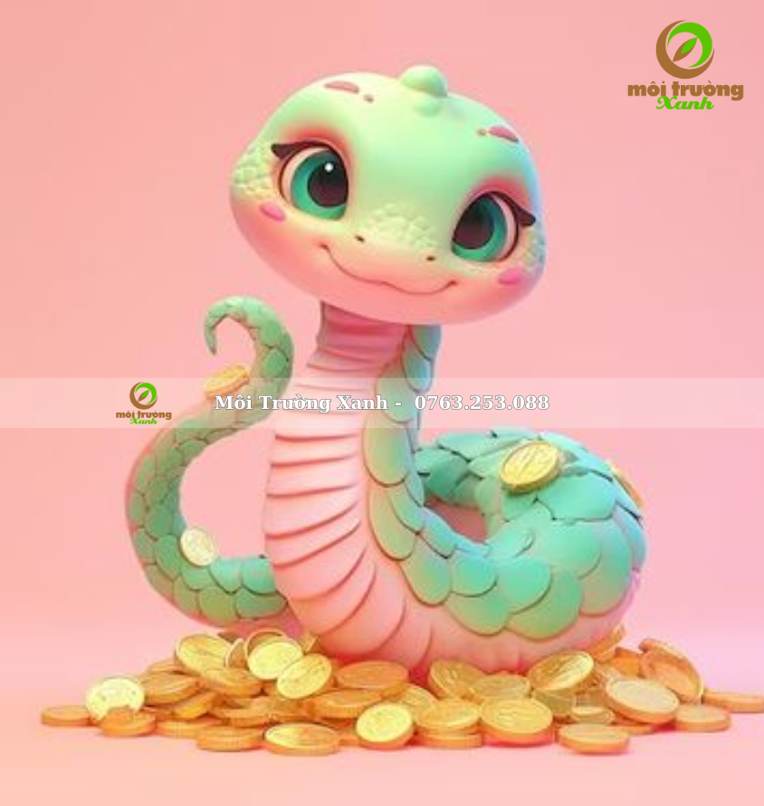 Mô hình linh vật tết 2025 đẹp, chất lượng cao 0763253088