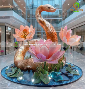 Mô hình linh vật tết 2025 đẹp, chất lượng cao 0763253088