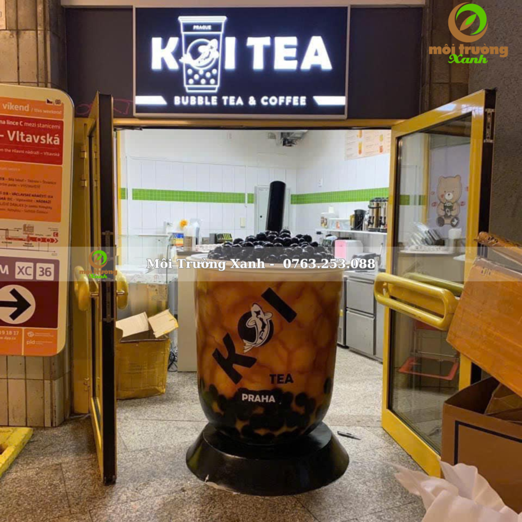 MÔ HÌNH LY TRÀ SỮA