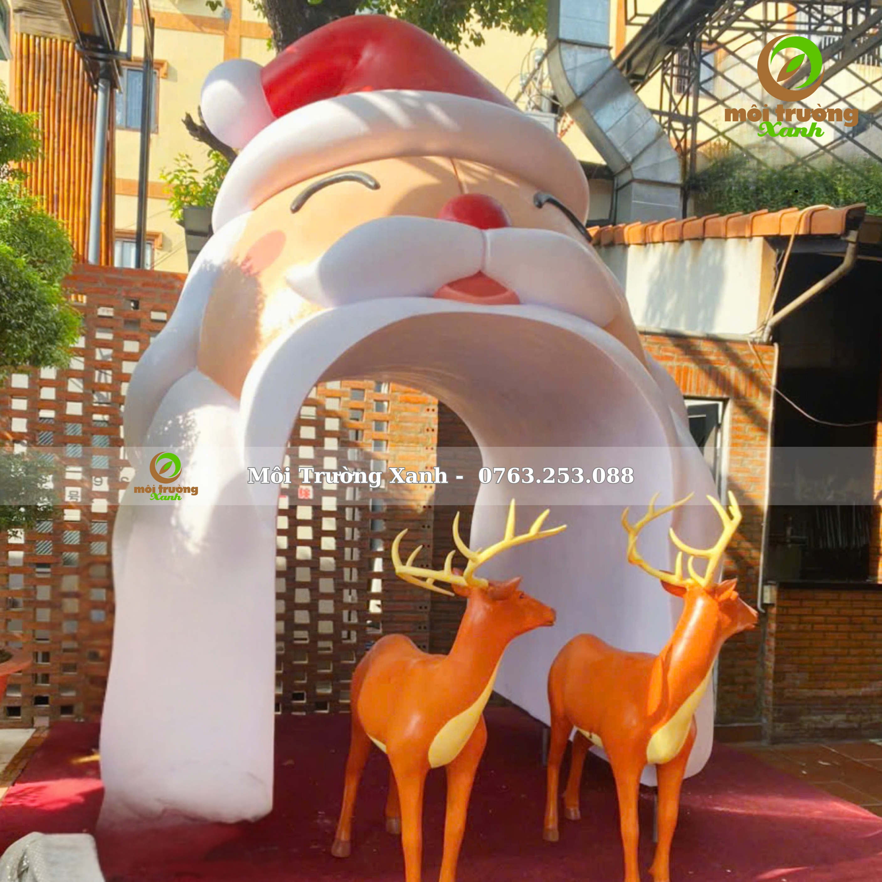 mô hình trang trí noel - 0763253088 