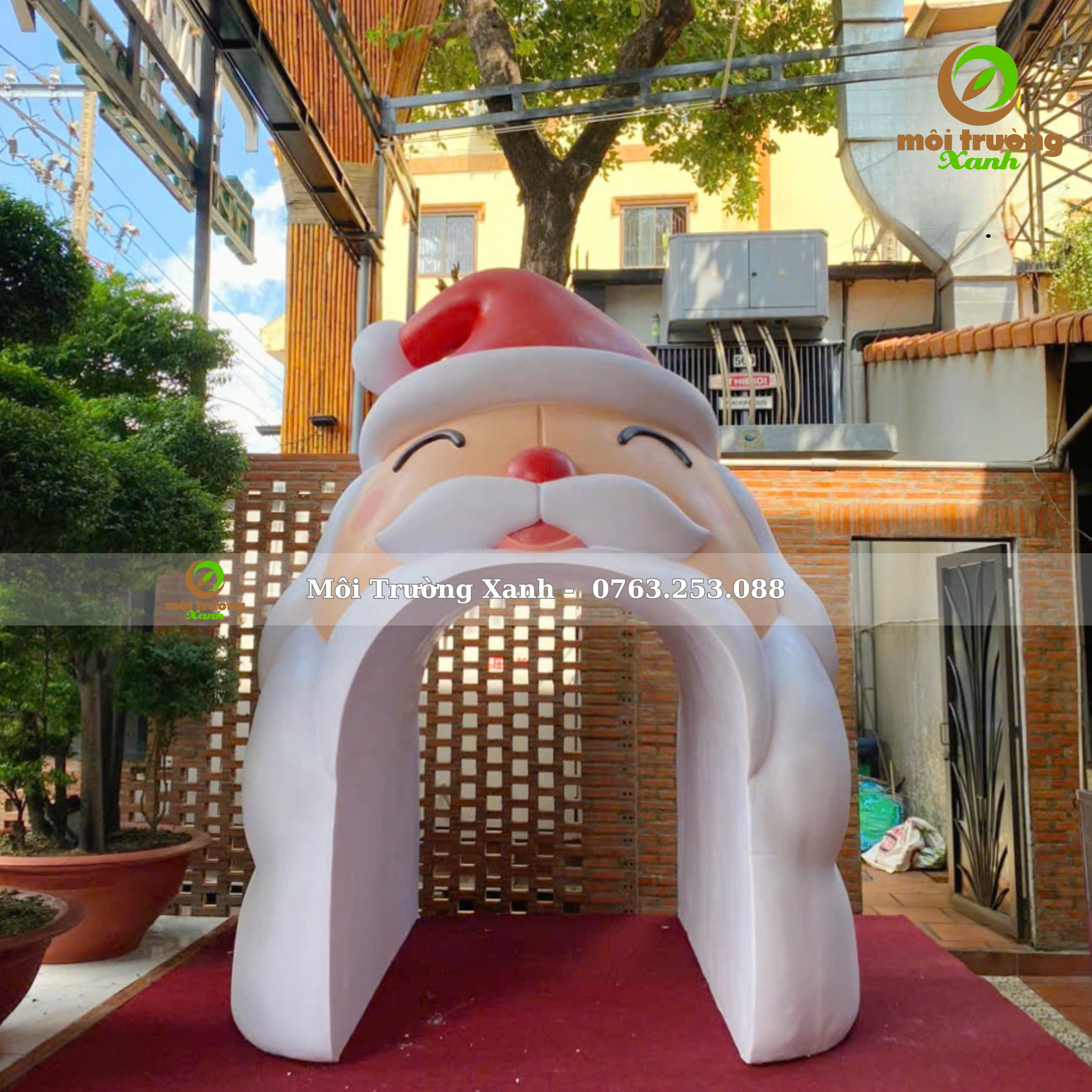 mô hình trang trí noel - 0763253088 