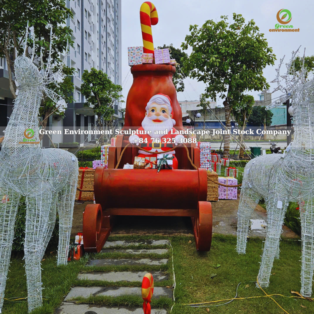 Design and Construction of Christmas Decoration Project and Welcome New Year 2025
