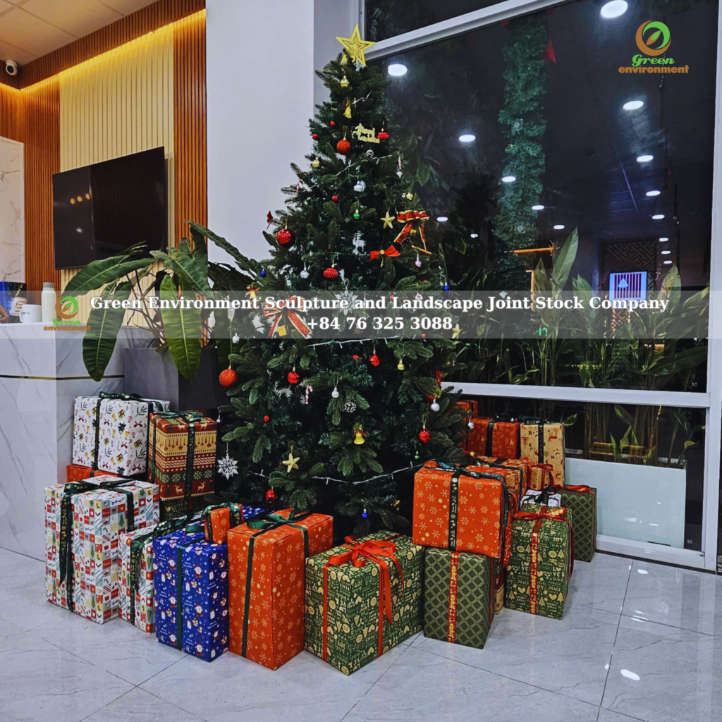 Design and Construction of Christmas Decoration Project and Welcome New Year 2025