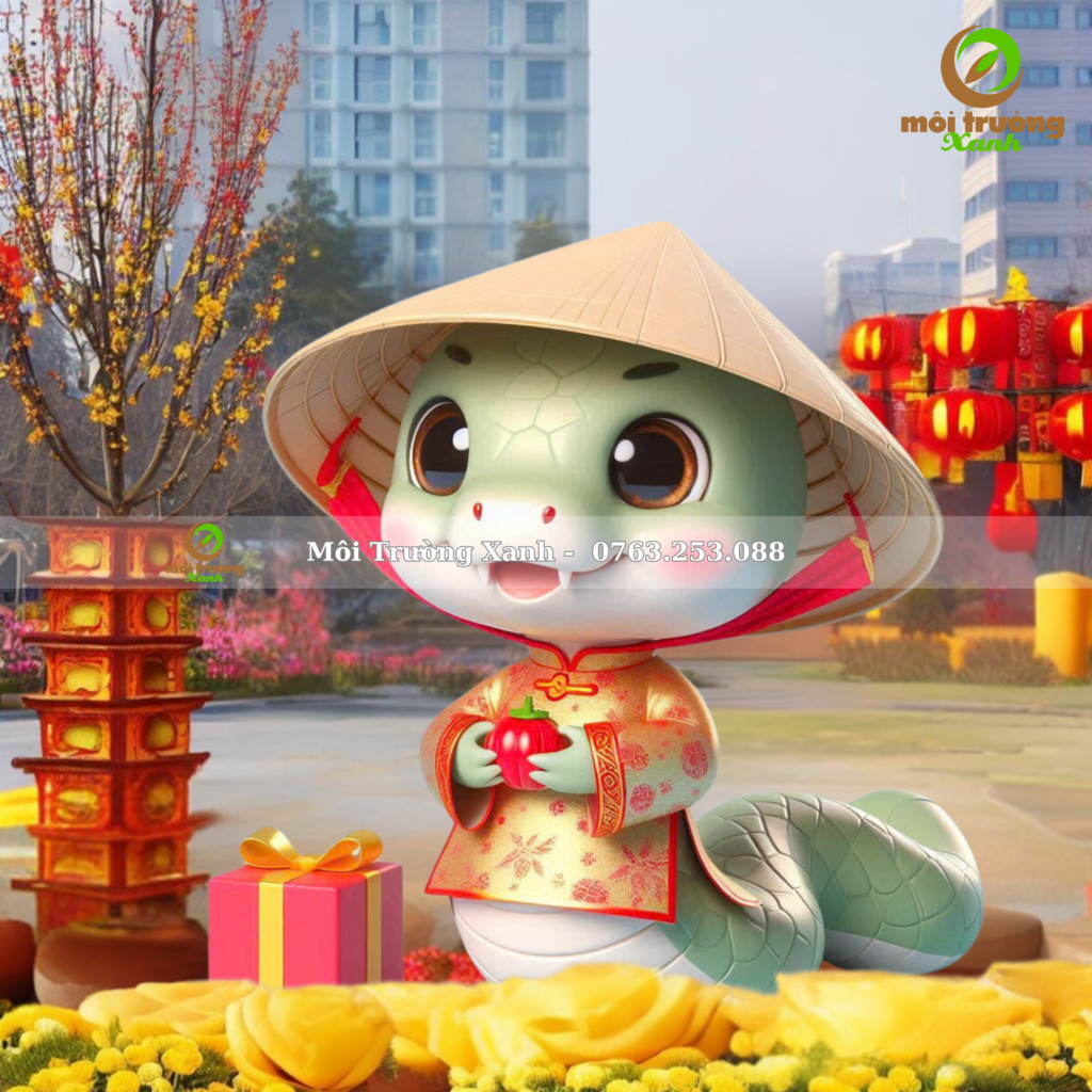 Trang Trí Tết Nguyên Đán 2025 - Ất Tỵ: Gắn Liền Với Linh Vật Rắn và Biểu Tượng Truyền Thống