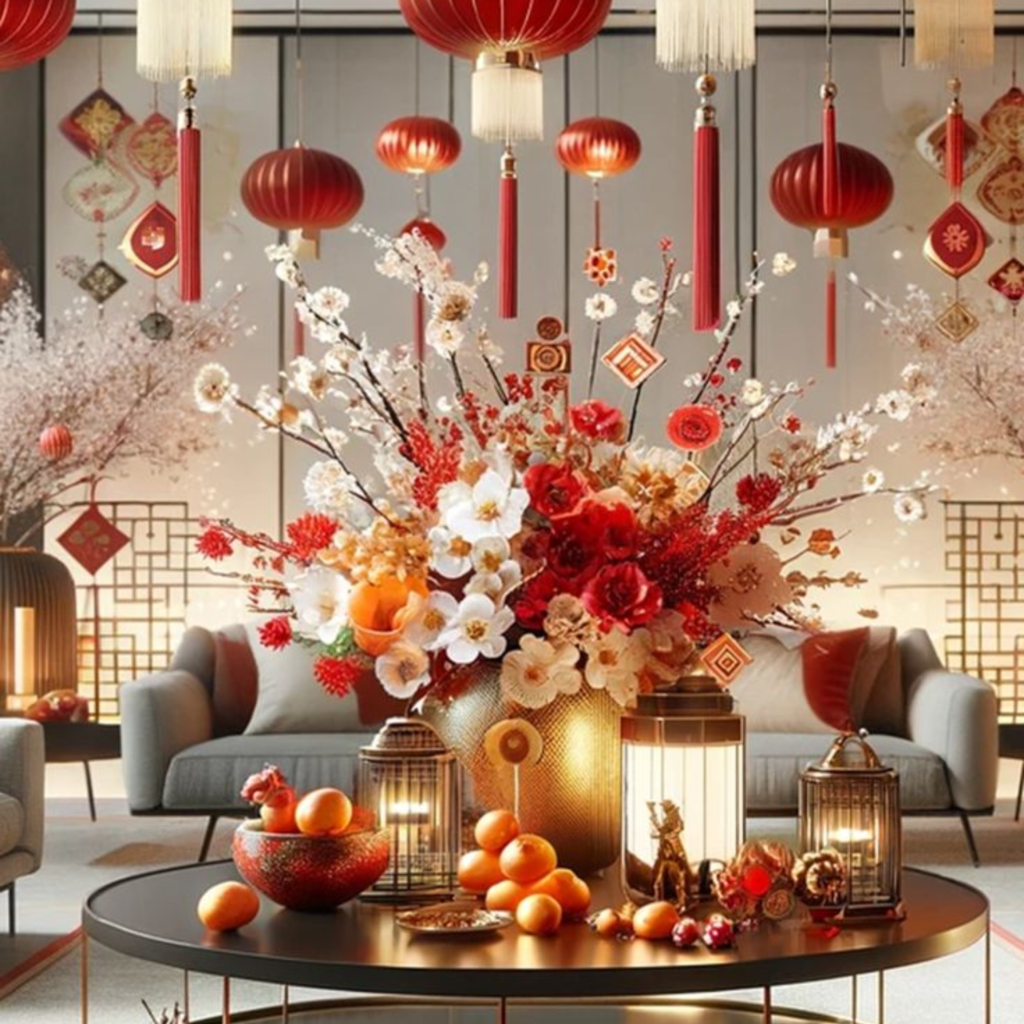 TRANG TRÍ PHONG THỦY NGÀY TẾT ẤT TỴ 2025