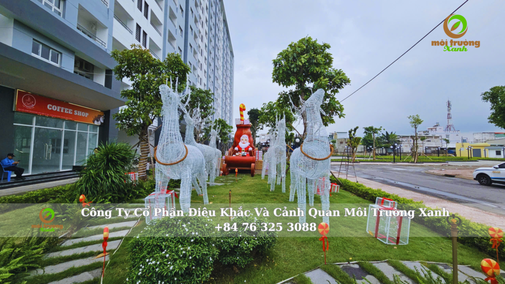 Ông già noel và tuần lộc