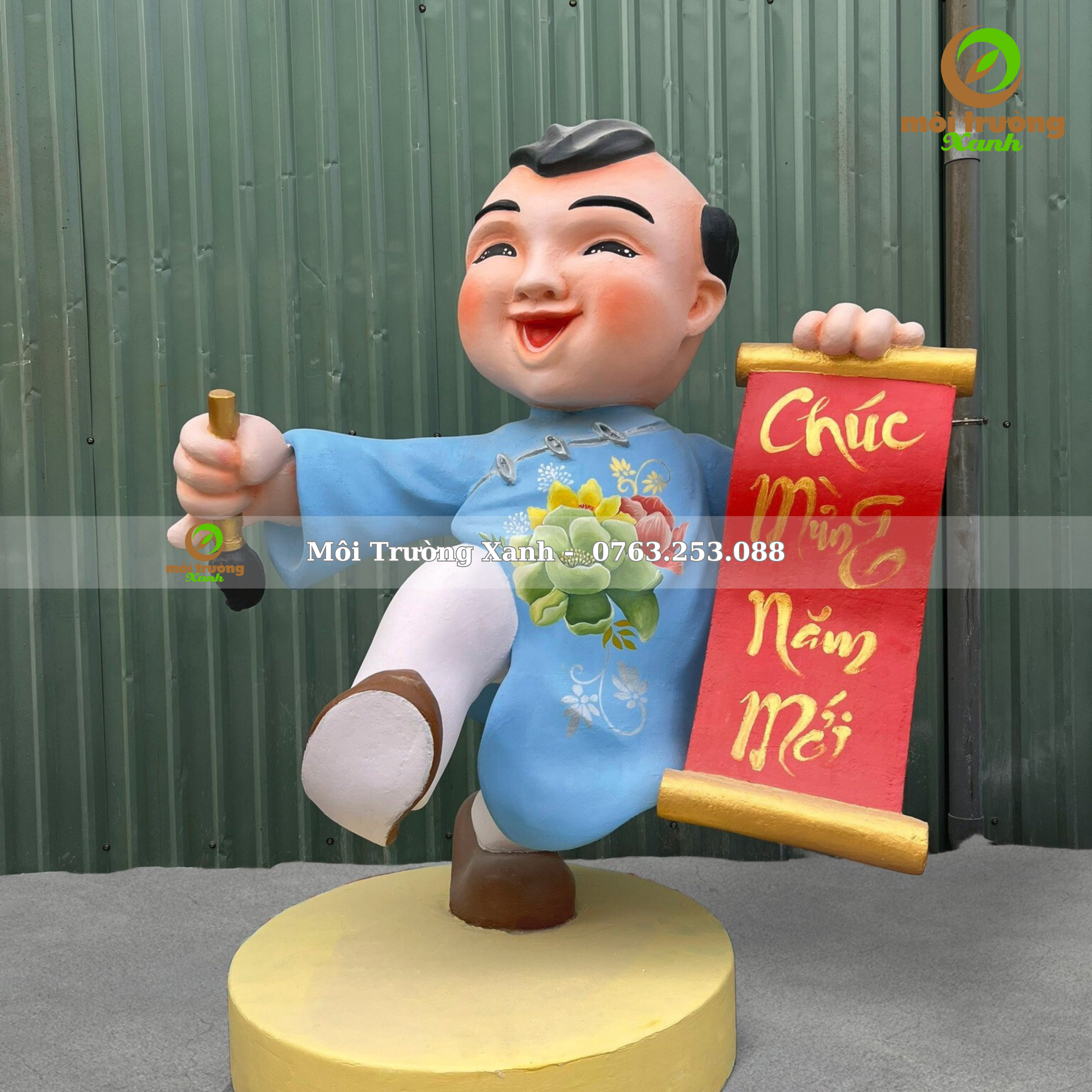 MÔ HÌNH TRANG TRÍ TẾT - MÔ HÌNH MÚT XỐP – Môi Trường Xanh