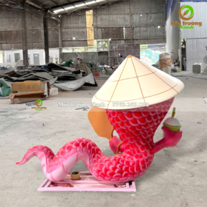 LINH VẬT RẮN ẤT TỴ 2025 – Mô hình linh vật rắn 2025 – Tượng rắn Pickleball – Môi Trường Xanh