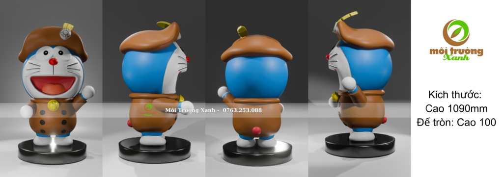 BỘ TƯỢNG HOẠT HÌNH DOREMON