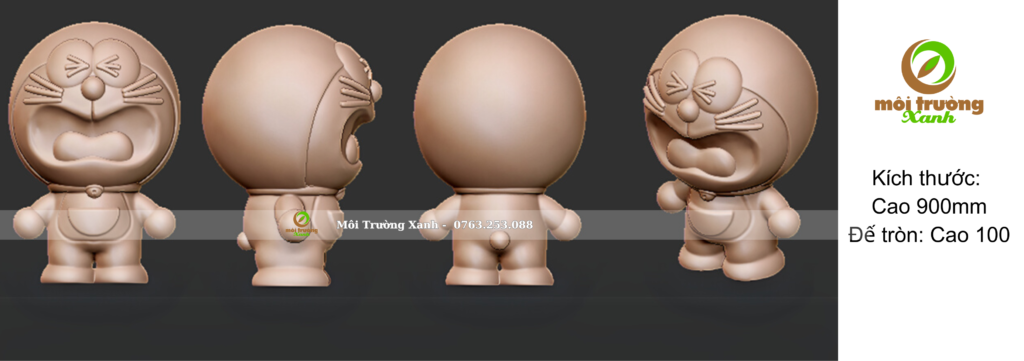 BỘ TƯỢNG HOẠT HÌNH DOREMON