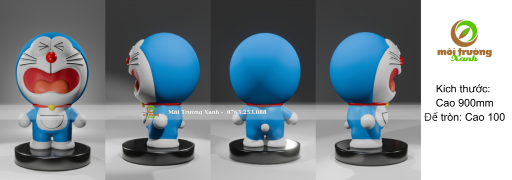 BỘ TƯỢNG HOẠT HÌNH DOREMON