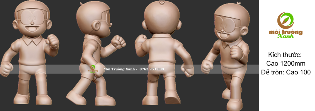 BỘ TƯỢNG HOẠT HÌNH DOREMON