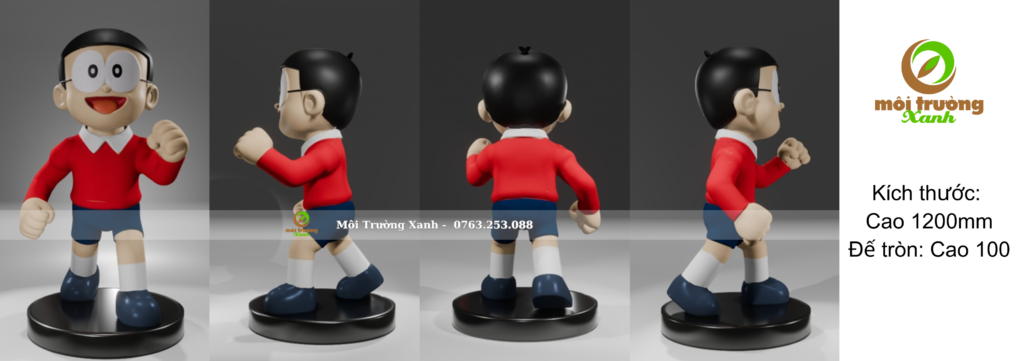 BỘ TƯỢNG HOẠT HÌNH DOREMON