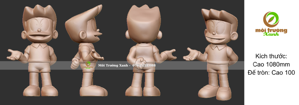 BỘ TƯỢNG HOẠT HÌNH DOREMON