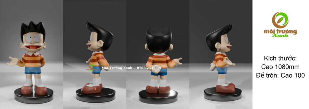 BỘ TƯỢNG HOẠT HÌNH DOREMON