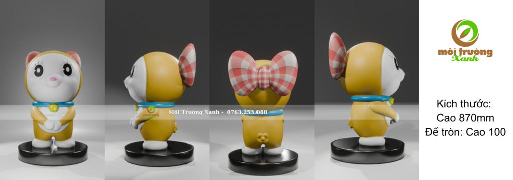 BỘ TƯỢNG HOẠT HÌNH DOREMON