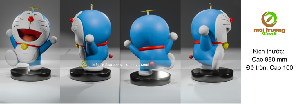 BỘ TƯỢNG HOẠT HÌNH DOREMON