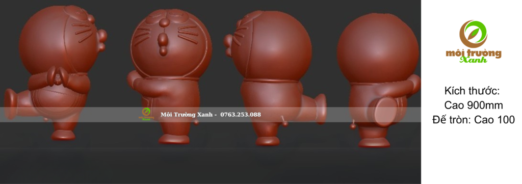 BỘ TƯỢNG HOẠT HÌNH DOREMON