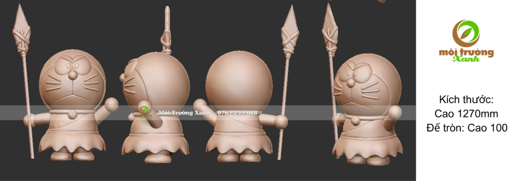 BỘ TƯỢNG HOẠT HÌNH DOREMON