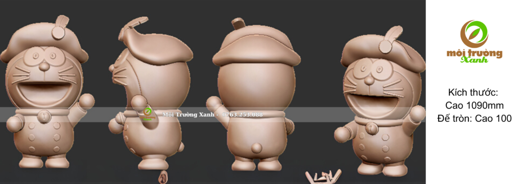 BỘ TƯỢNG HOẠT HÌNH DOREMON