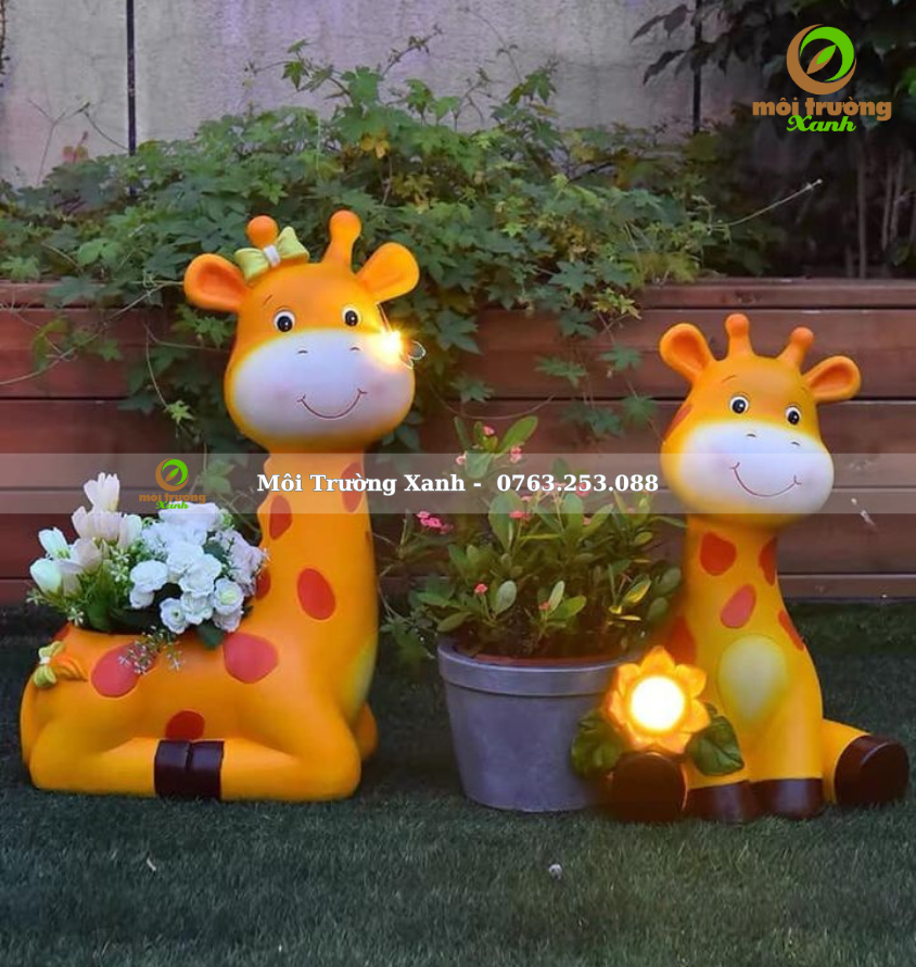 Khám phá tượng trang trí tinh tế từ Môi Trường Xanh 5 tượng trang trí môi trường xanh