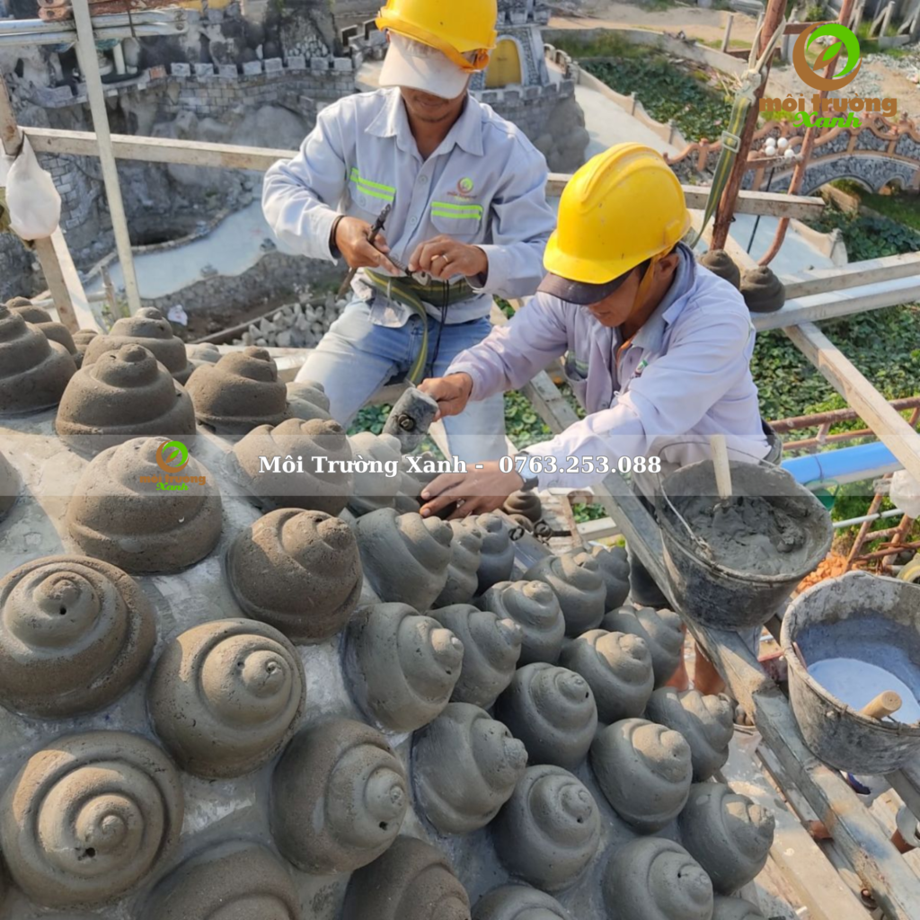 Dịch vụ thiết kế & xây dựng Tượng Phật, Tượng Chúa, Tượng Đài chất lượng cao 2 thi công tượng Phật ngoài trời