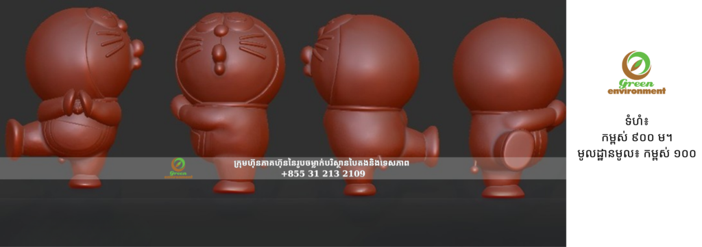 រូបសំណាក Doraemon