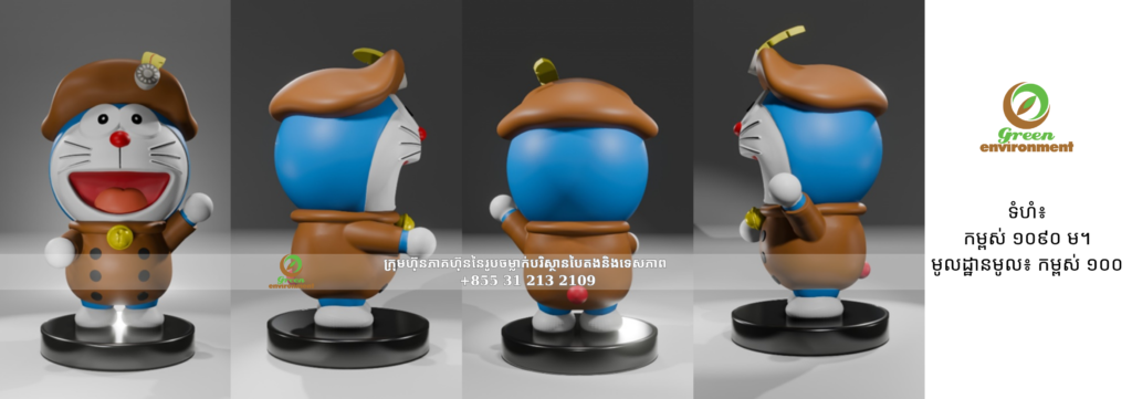 រូបសំណាក Doraemon