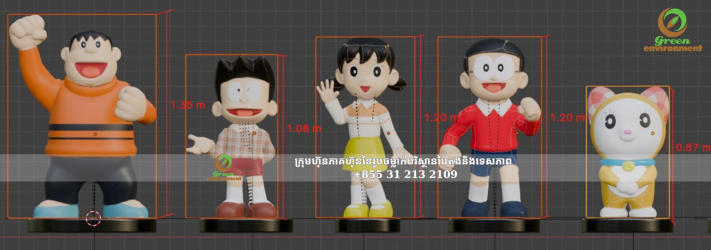 សំណុំរូបគំនូរតុក្កតា DOREMON