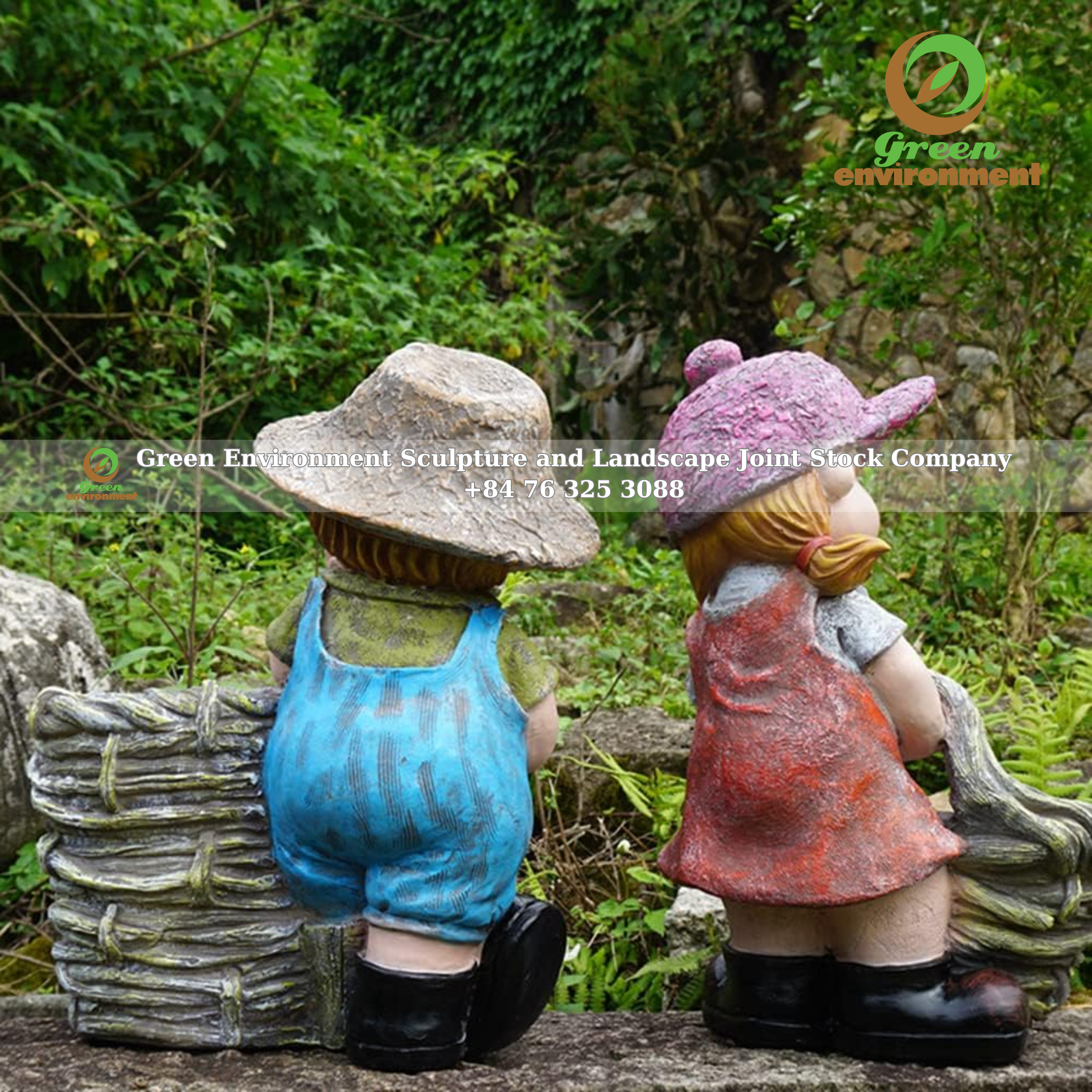 STATUE OF LITTLE GARDENER