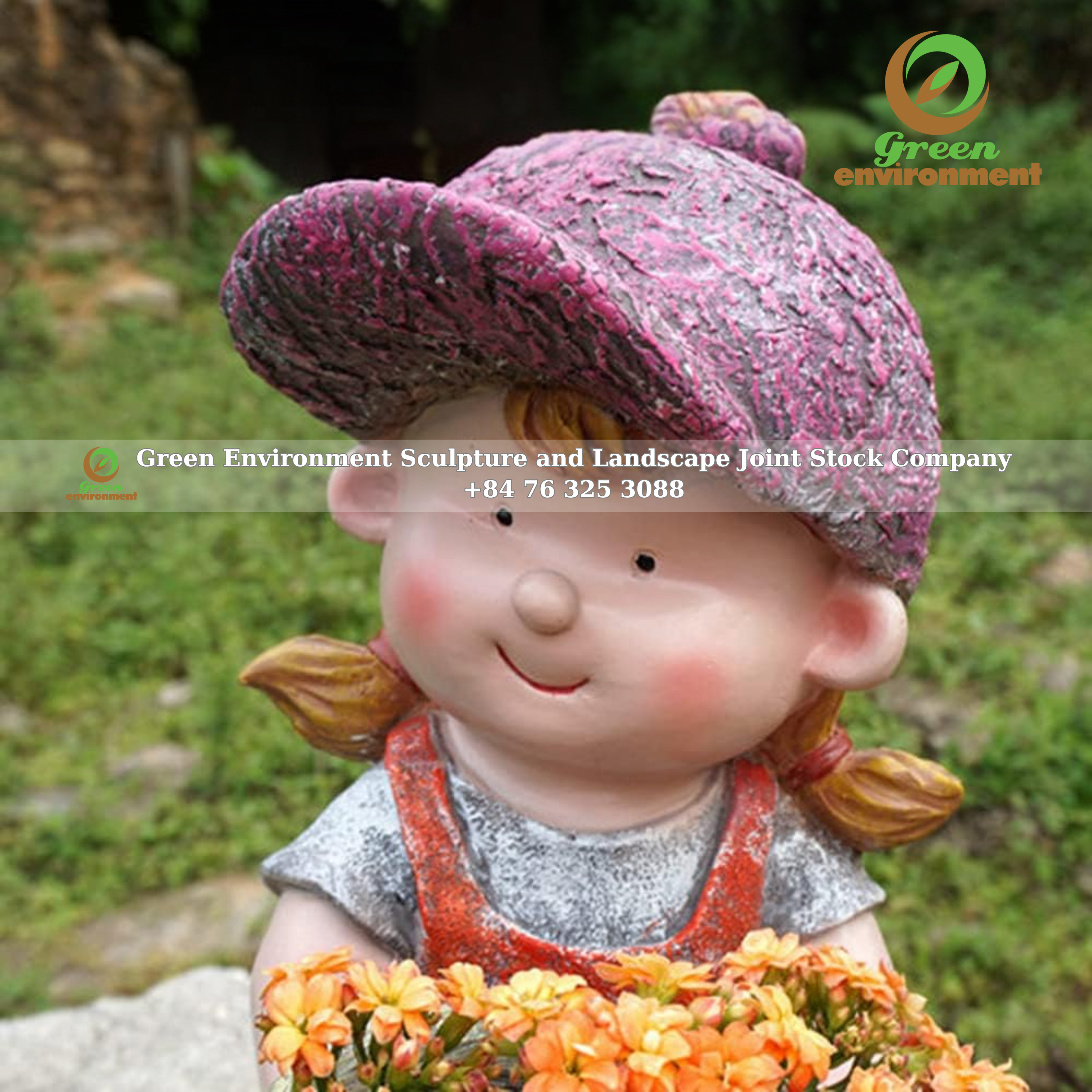 STATUE OF LITTLE GARDENER