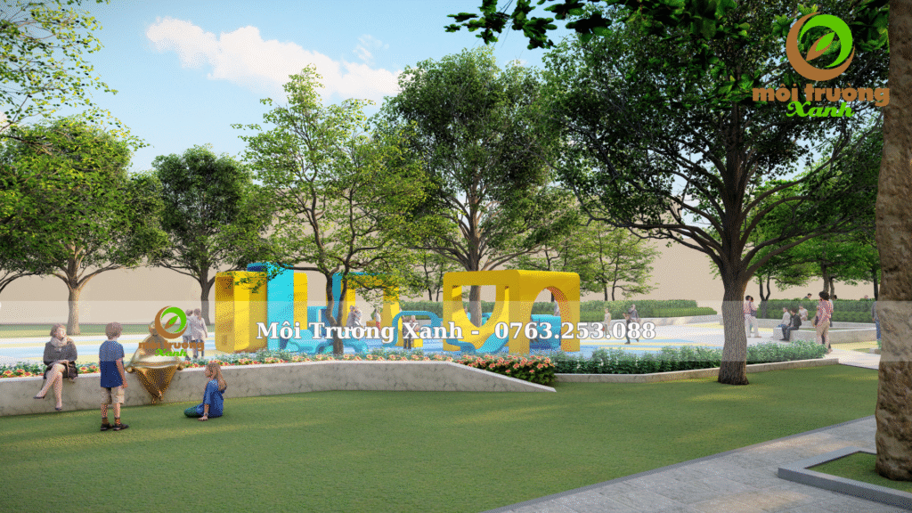 THIẾT KẾ CẢNH QUAN CÔNG VIÊN 