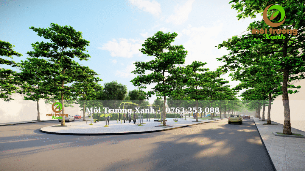 THIẾT KẾ CẢNH QUAN CÔNG VIÊN 