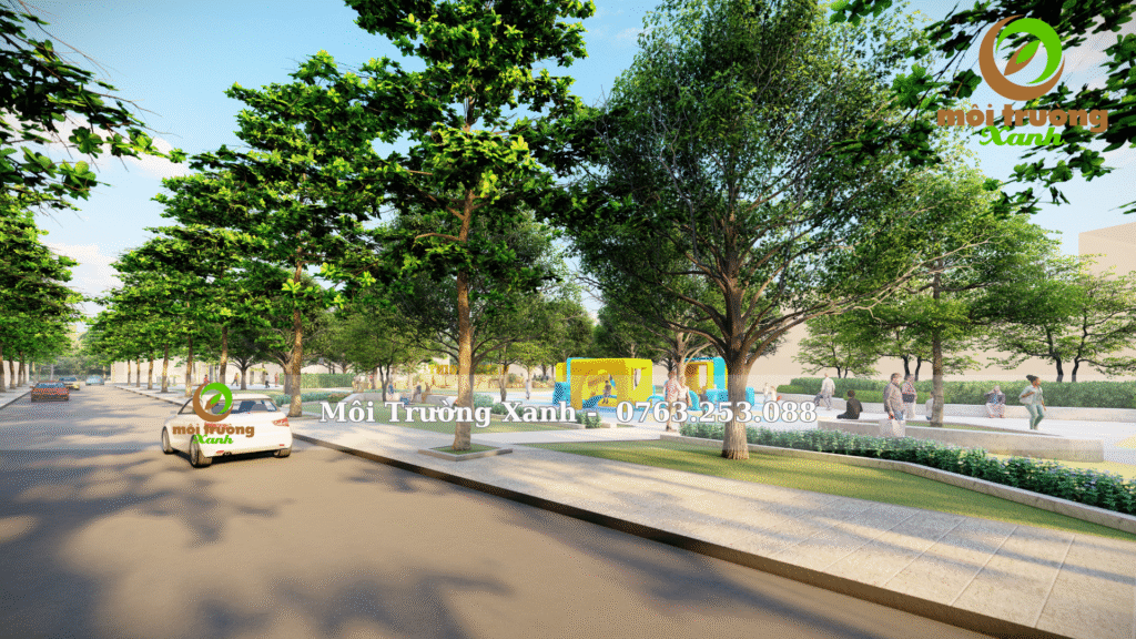THIẾT KẾ CẢNH QUAN CÔNG VIÊN 