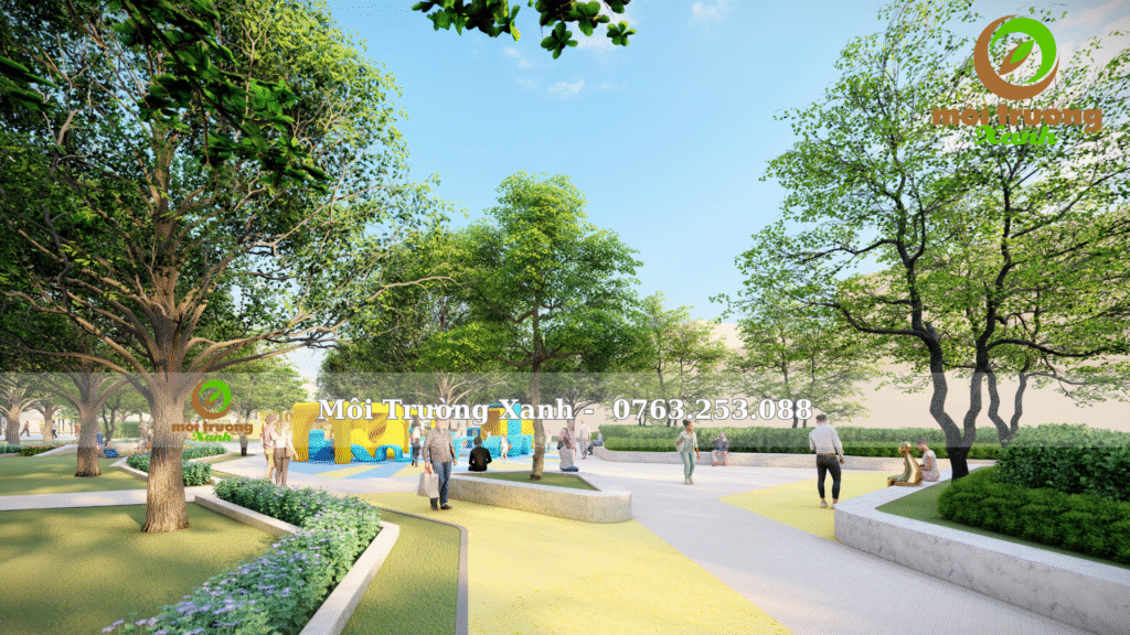 THIẾT KẾ CẢNH QUAN CÔNG VIÊN 