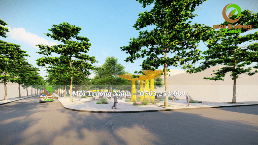 THIẾT KẾ CẢNH QUAN CÔNG VIÊN 