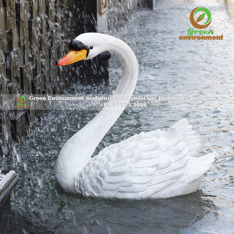 SWAN STATUE