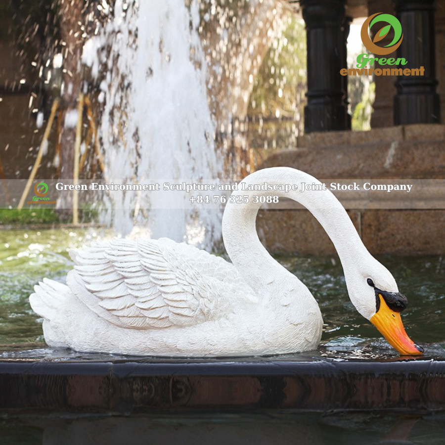 SWAN STATUE