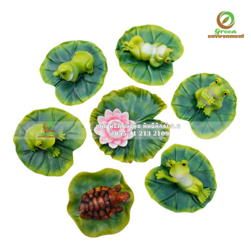 រូបចម្លាក់កង្កែបសម្រាប់ដីហូរ