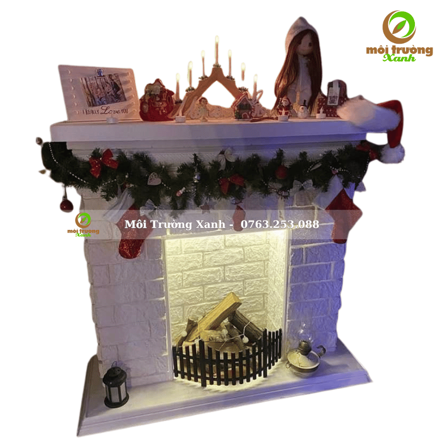 MÔ HÌNH LÒ SƯỞI BẰNG MÚT XỐP