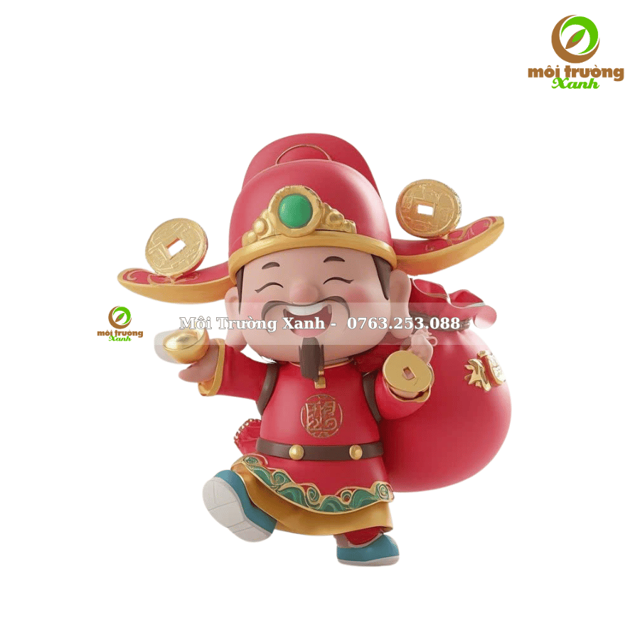 MÔ HÌNH MÚT XỐP THẦN TÀI 2026